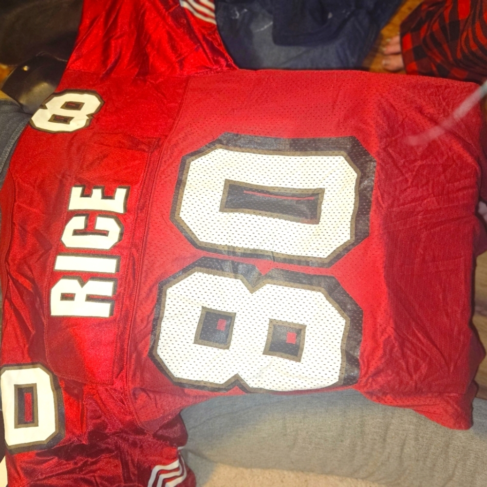 Vintage Authentic Jerry Rice San Francisco 49er Practice Jersey